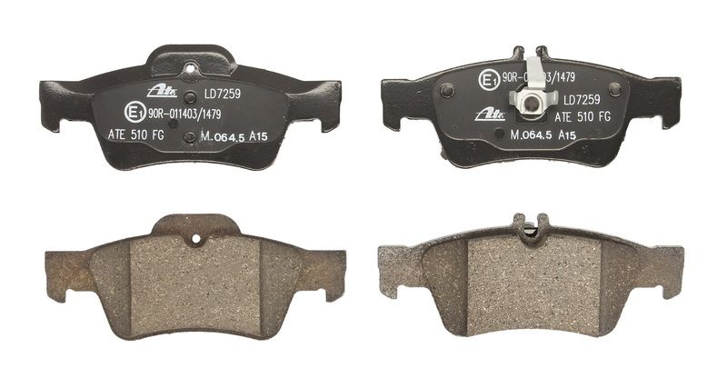 Pastillas de freno de disco ATE 13.0470-7259.2 para Mercedes-Benz Clase E (VF211) 2003-2009