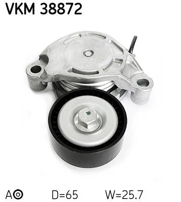 Palanca tensora de correa multicanal SKF VKM 38872 para BMW Serie 1 (F40) 2019-