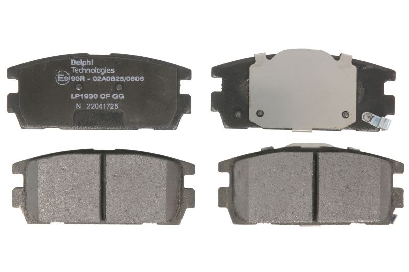 Pastillas de freno de disco DELPHI LP1930 para Hyundai Terracan 2.5D/2.9D/3.5