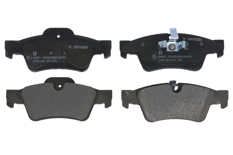 Pastillas de freno de disco DELPHI LP2124 para Mercedes-Benz M (W164) 2005-2011