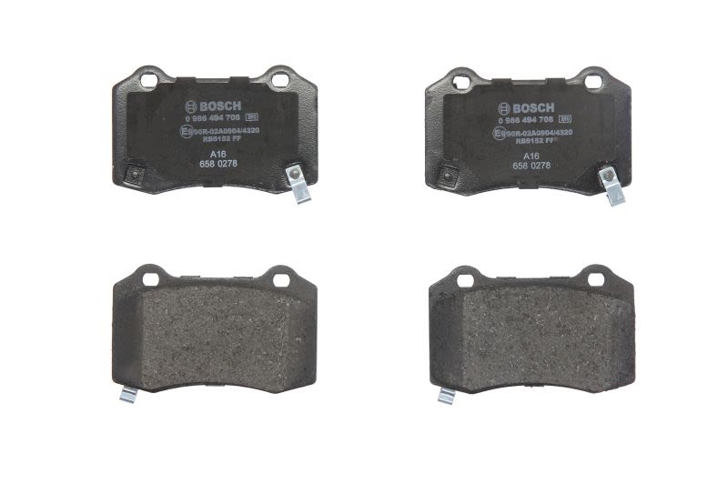 Pastillas de freno de disco BOSCH 0 986 494 708 para Chevrolet Camaro