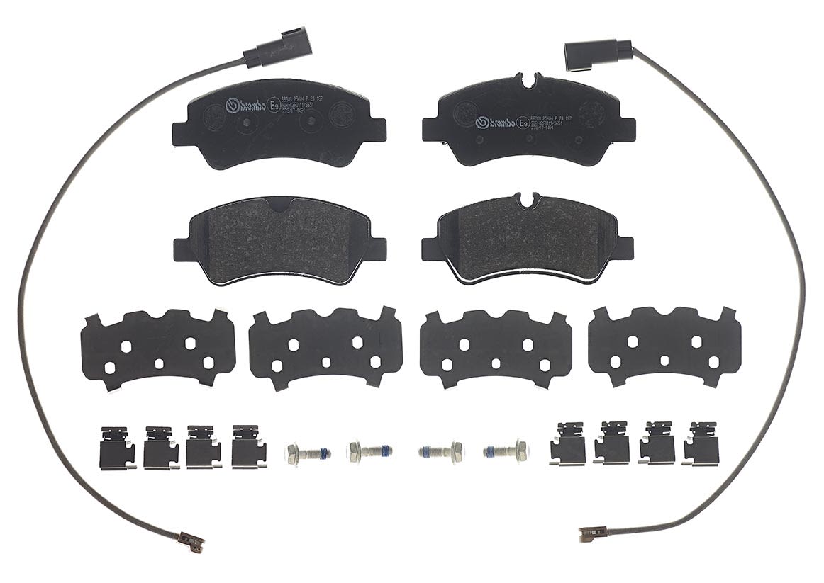 Pastillas de freno de disco BREMBO P 24 187