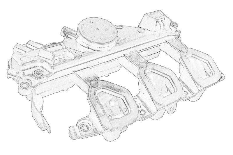 Separador de aceite de ventilación del cárter OE RENAULT 82 00 924 262 para Renault Megane
