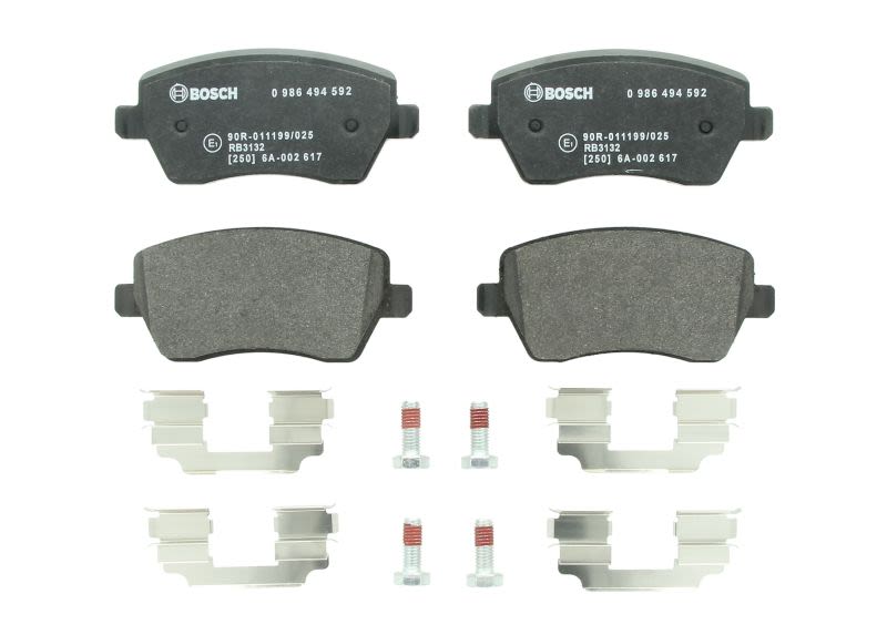 Pastillas de freno de disco BOSCH 0 986 494 592 para Mercedes-Benz Citan (MPV)