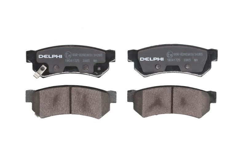 Pastillas de freno de disco DELPHI LP3305 para Chevrolet Spark