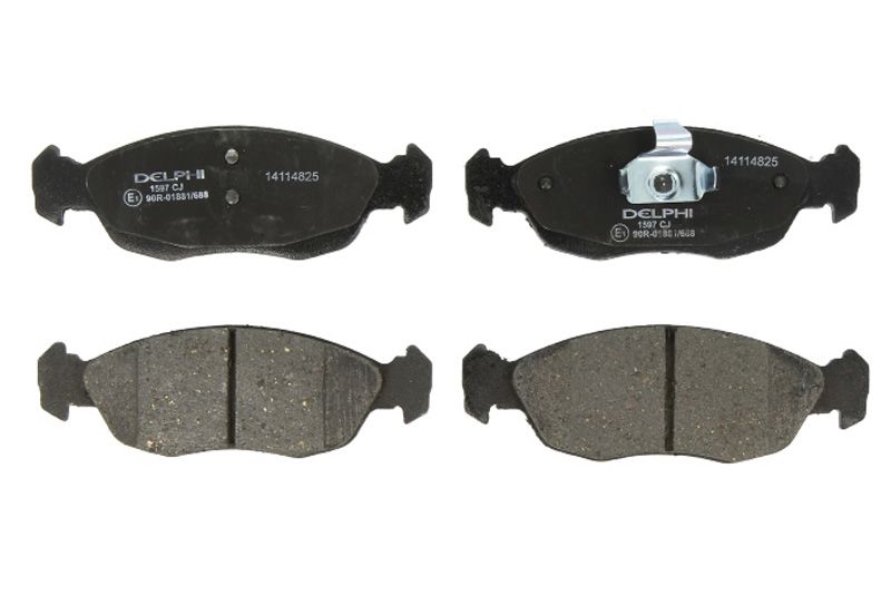Pastillas de freno de disco DELPHI LP1597 para Peugeot 306