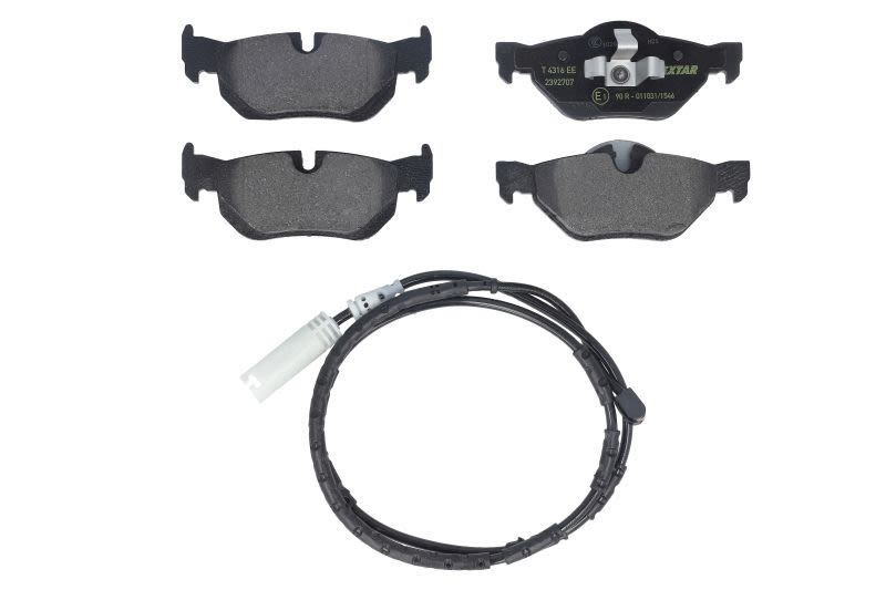 Pastillas de freno de disco TEXTAR 2392707 para BMW Serie 1 (E81) 2006-2011