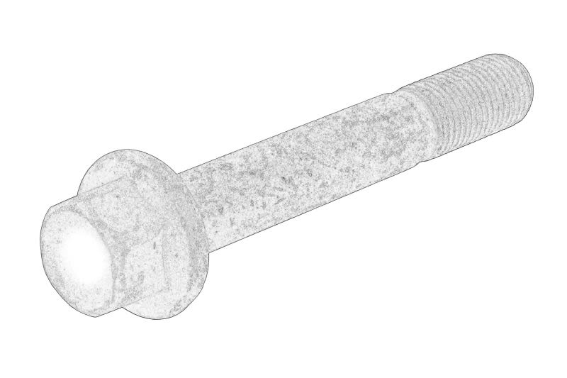 Perno de fijación de bandeja de suspensión OE HYUNDAI 55447-2G000 para Hyundai Elantra IV