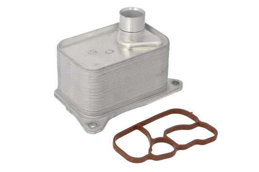 Enfriador de aceite, aceite de motor THERMOTEC D4W015TT para Audi A3