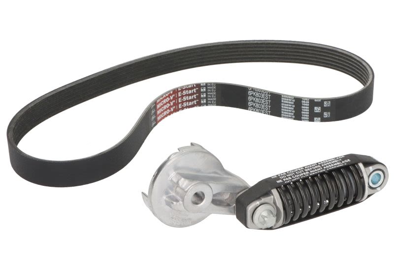 Juego de correa multinervada GATES K016PK803EST para Smart Fortwo