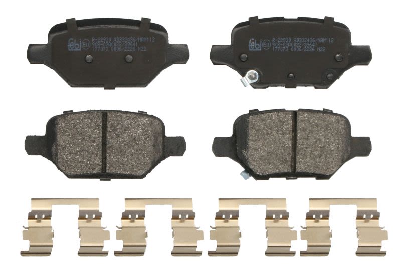 Pastillas de freno de disco FEBI 177073 para Opel Mokka / Mokka X