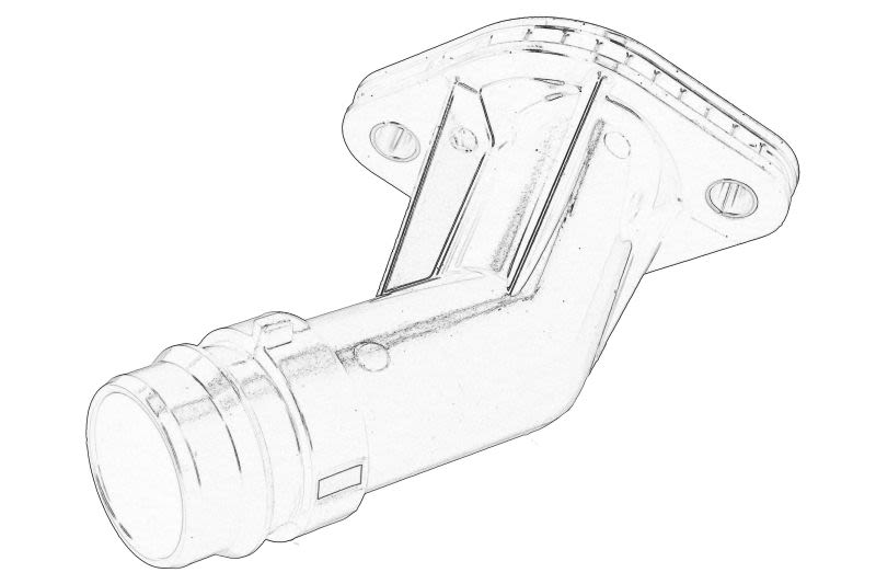 Brida de refrigerante OE HYUNDAI 256312E500 para KIA Optim