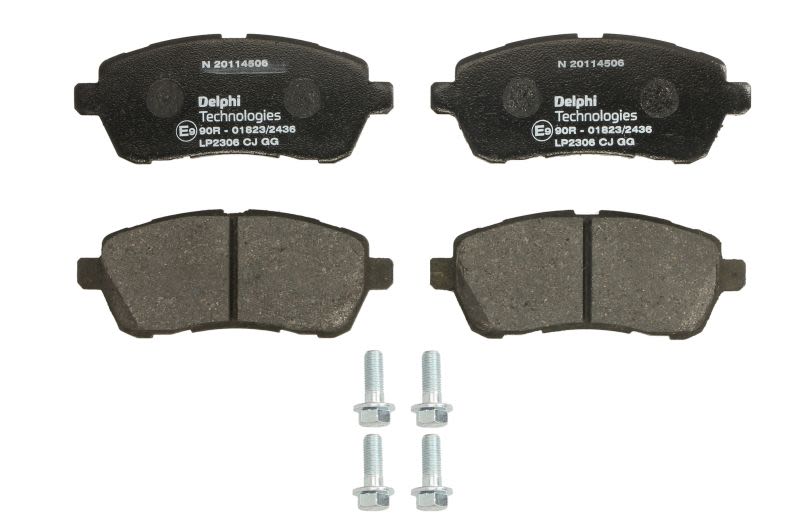 Pastillas de freno de disco DELPHI LP2306 para Suzuki Swift V
