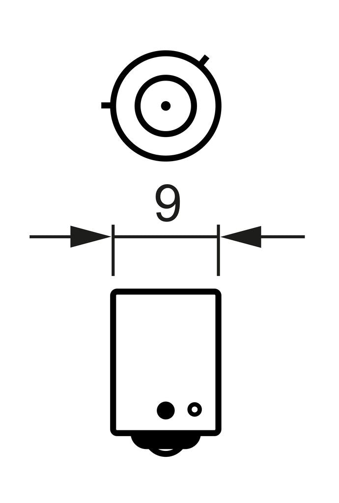 Ampolleta, luz de retroceso BOSCH 1 987 302 264