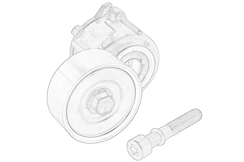 Palanca tensora de correa multicanal OE CHRYSLER 05281765AB para Jeep Wrangler IV