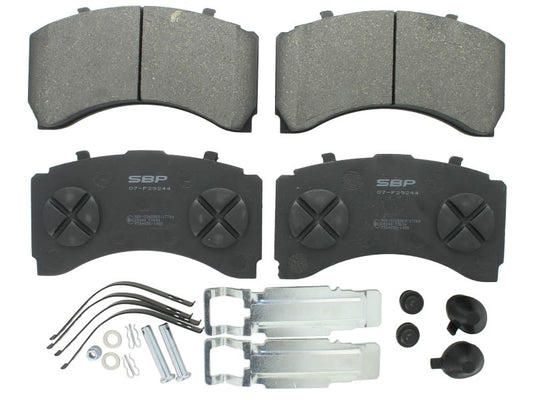 Pastillas de freno de disco SBP 07-P29244 para Mercedes-Benz Arocs
