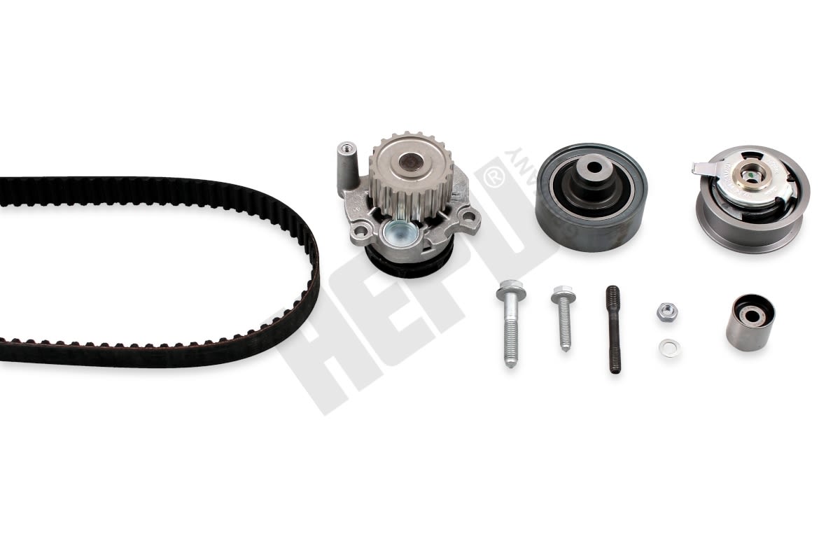 Kit de bomba de agua y correa de distribución HEPU PK05492 para Volkswagen Golf IV