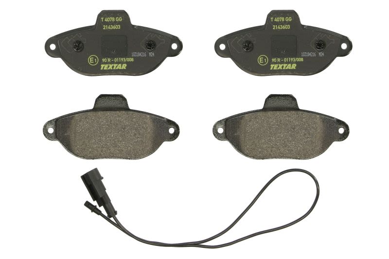 Pastillas de freno de disco TEXTAR 2143603 para Fiat Punto