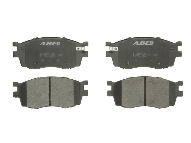 Pastillas de freno de disco ABE C10323ABE para KIA RIO II