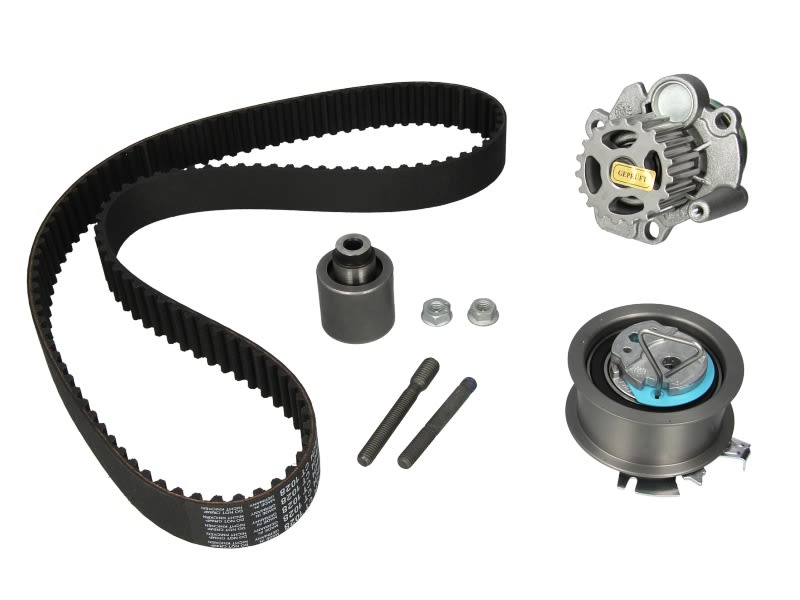 Kit de bomba de agua y correa de distribución HEPU PK05690 para Audi A3