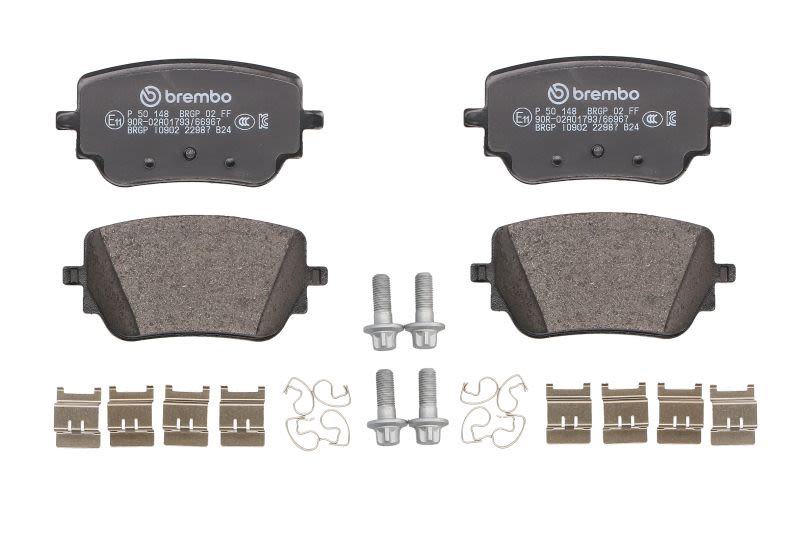Pastillas de freno de disco BREMBO P 50 148 para Mercedes-Benz Clase A (V177) 2018-