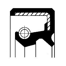 Empaquetadura del bloque del motor CORTECO 19035557B para Komatsu D65EX-15