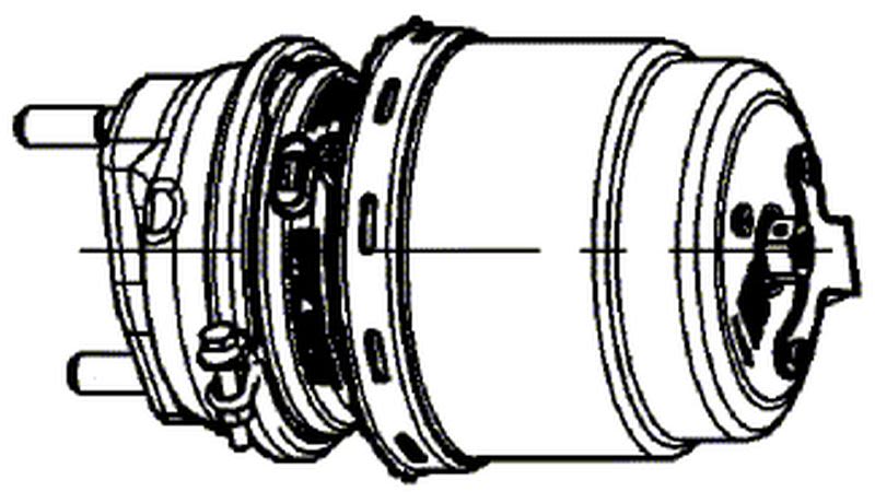 Cilindro de freno multifunción WABCO 9254860110 para Mercedes-Benz Atego