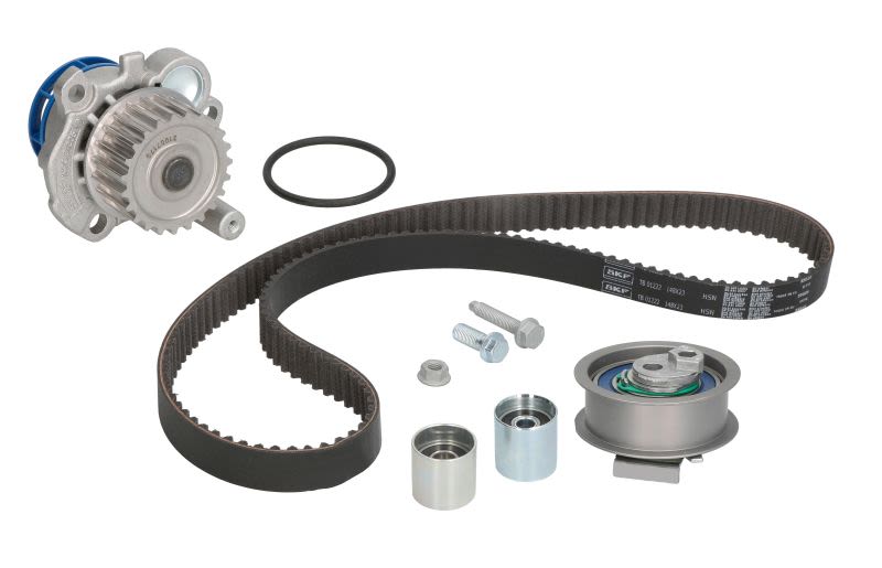 Kit de bomba de agua y correa de distribución SKF VKMC 01222 para Volkswagen Golf V