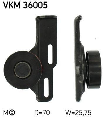 Palanca tensora de correa multicanal SKF VKM 36005 para Renault Megane I