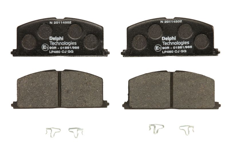 Pastillas de freno de disco DELPHI LP460 para Toyota Coroll
