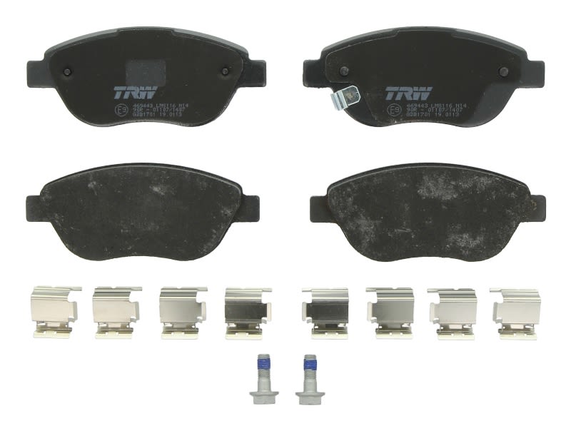 Pastillas de freno de disco TRW GDB1701 para Opel Corsa D