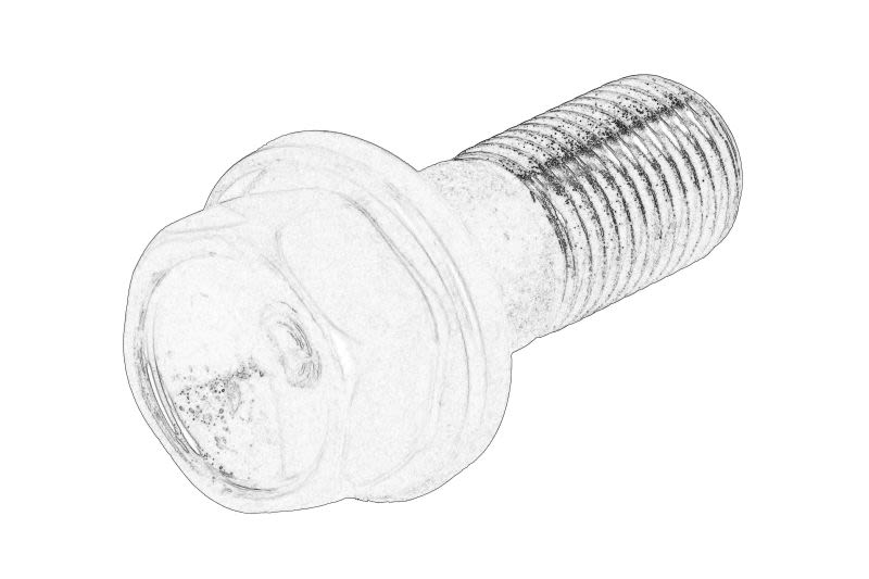 Perno de cáliper de freno OE SUZUKI 09117-12012 para Suzuki Swift V