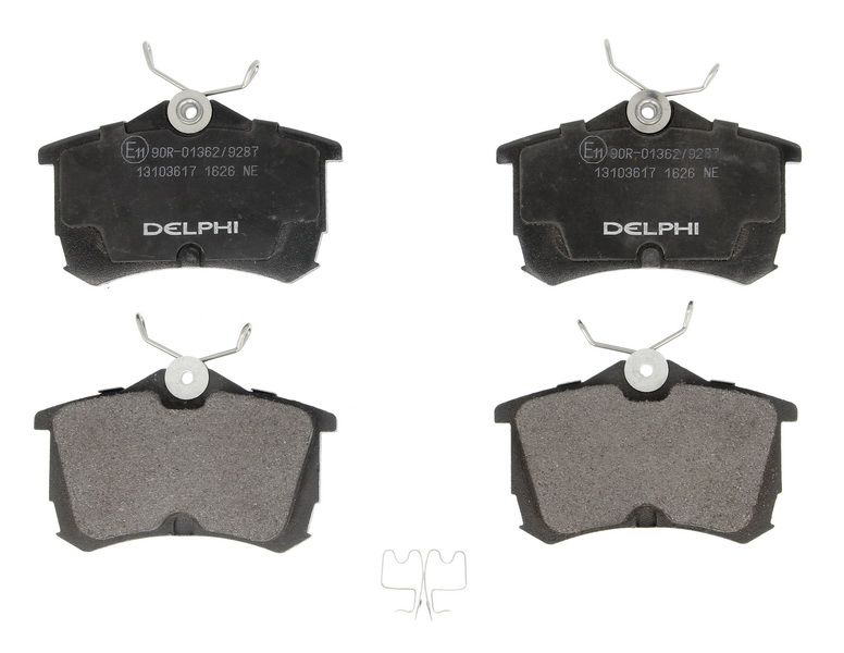 Pastillas de freno de disco DELPHI LP1626 para Toyota Coroll