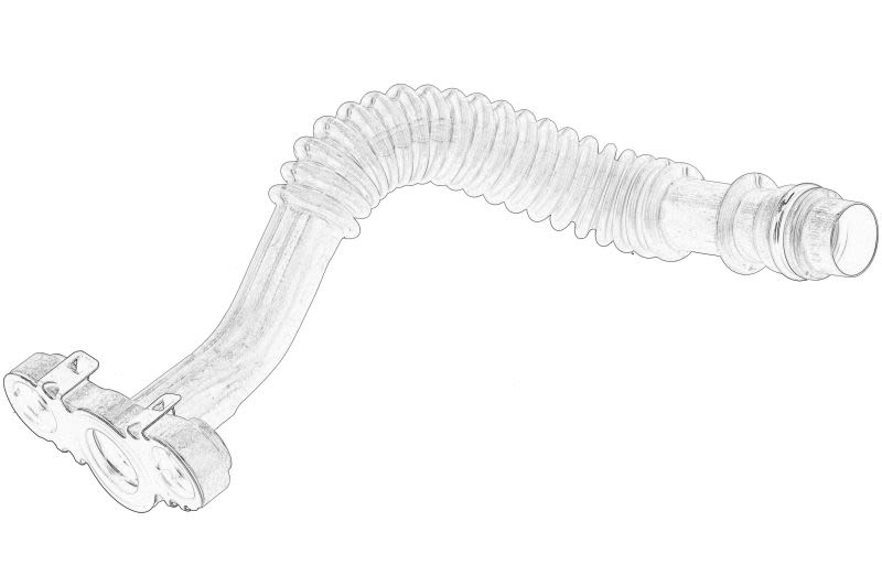 Línea de aceite de turbocompresor OE FORD 2530034 para Ford Kuga III