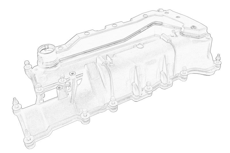 Tapa de balancines OE OPEL 55596087 para Opel Astra J