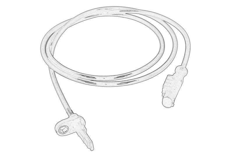 Sensor de velocidad de rueda OE IVECO 5801279030 para Iveco Daily V