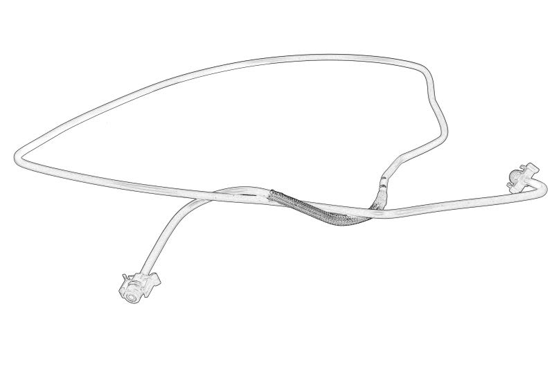 Manguera de ventilación de estanque de expansión OE FORD 1548268 para Ford S-Max