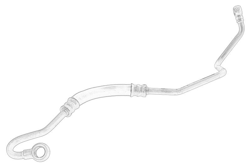 Línea de aceite de turbocompresor OE BMW 11 42 8 508 029 para BMW X6 (F16, F86) 2014-2019