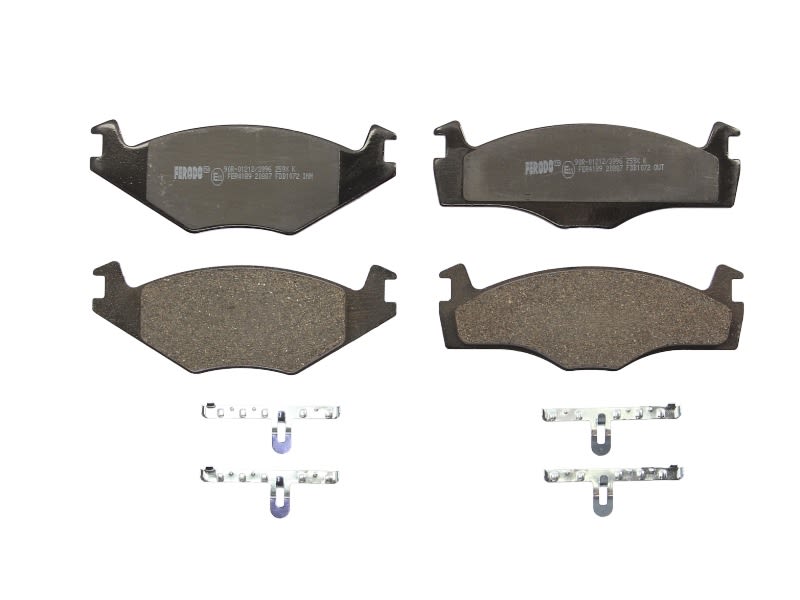 Pastillas de freno de disco FERODO FDB1072 para Volkswagen Polo
