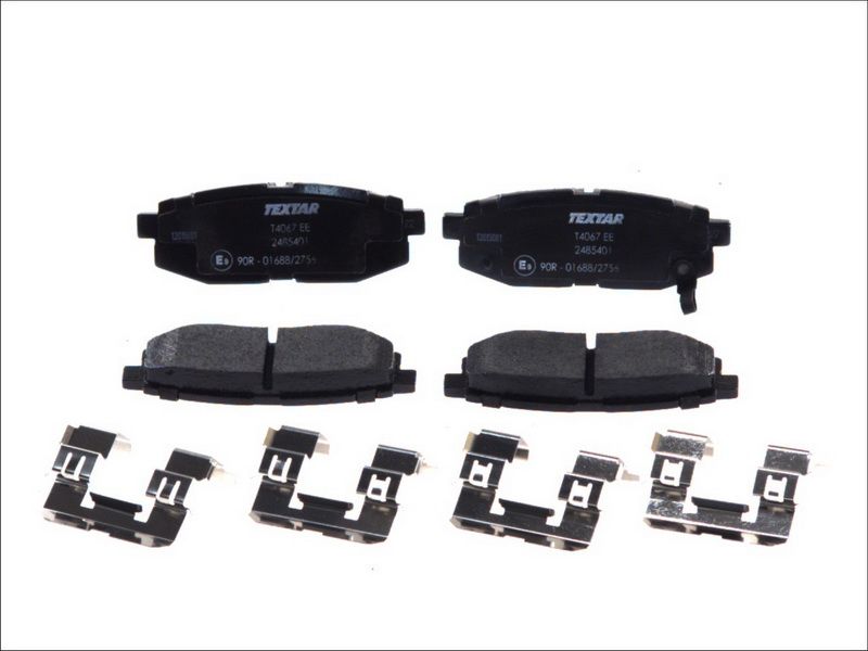 Pastillas de freno de disco TEXTAR 2485401 para Subaru Imprez