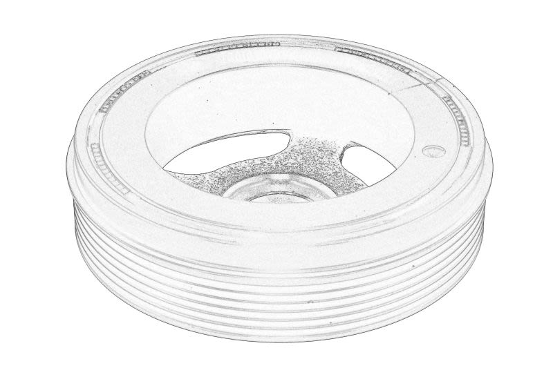 Polea de cigüeñal OE JAECOO JAF4J16B-1005030 para Jaecoo J7