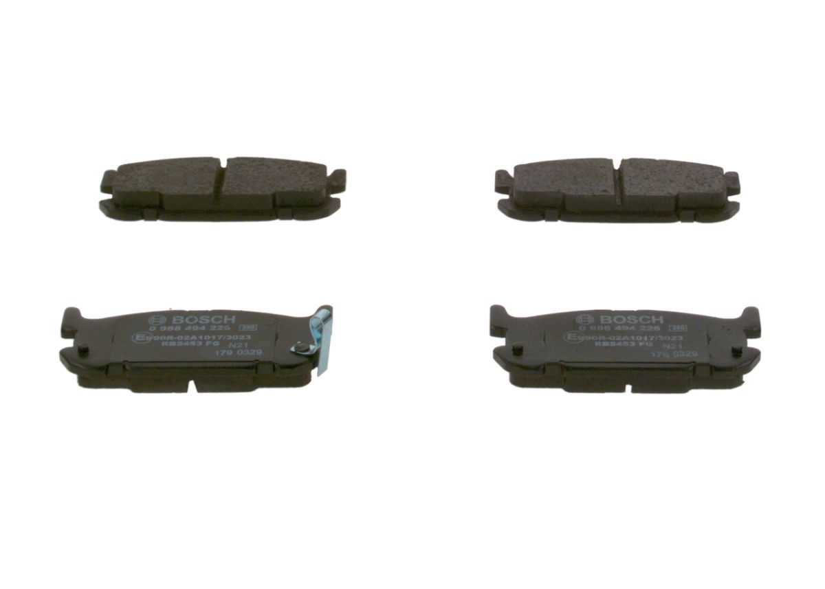 Pastillas de freno de disco BOSCH 0 986 494 226 para Mazda MX-5 II