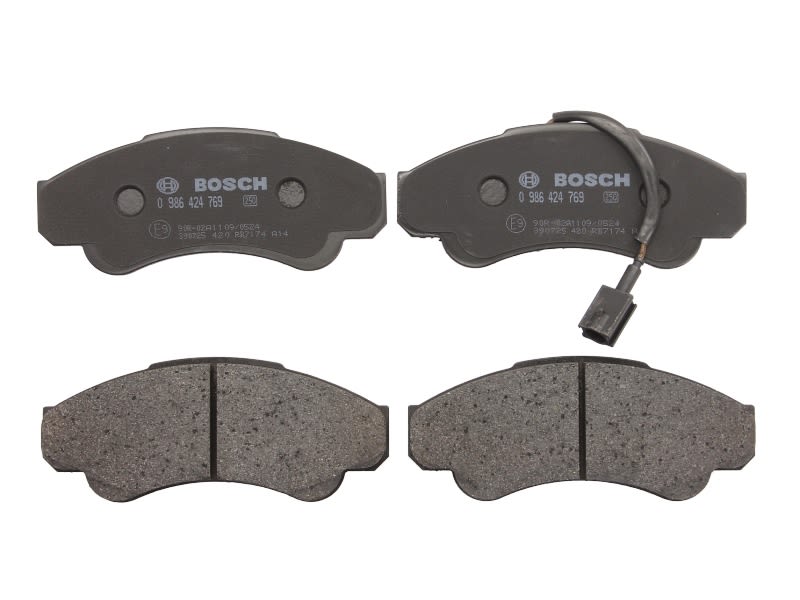 Pastillas de freno de disco BOSCH 0 986 424 769 para Peugeot Boxe