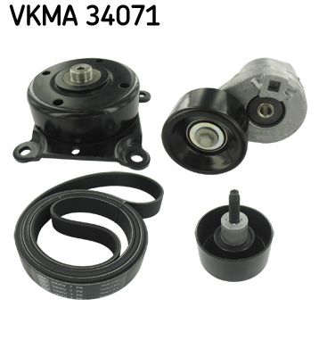 Juego de correa multinervada SKF VKMA 34071 para Ford Transit