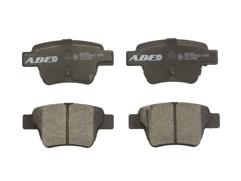 Pastillas de freno de disco ABE C2C010ABE para Citroen C4