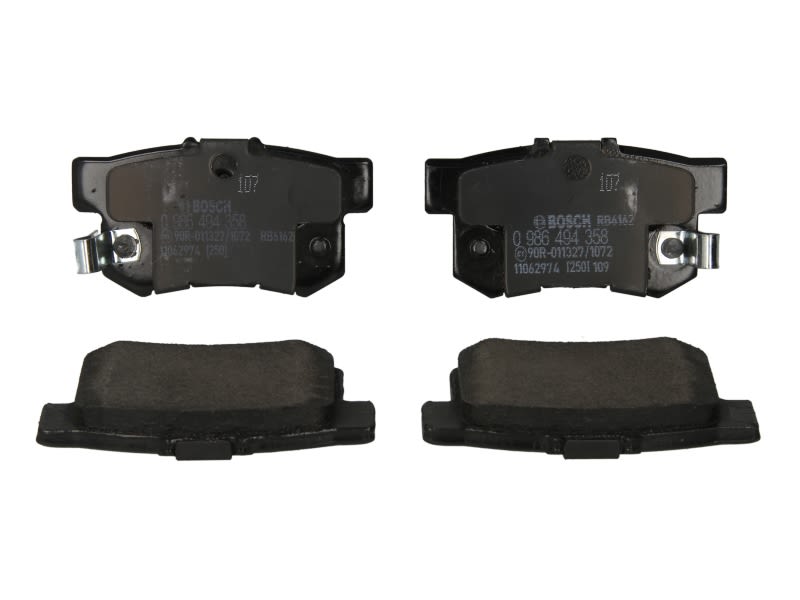 Pastillas de freno de disco BOSCH 0 986 494 358 para Honda CIVIC IX
