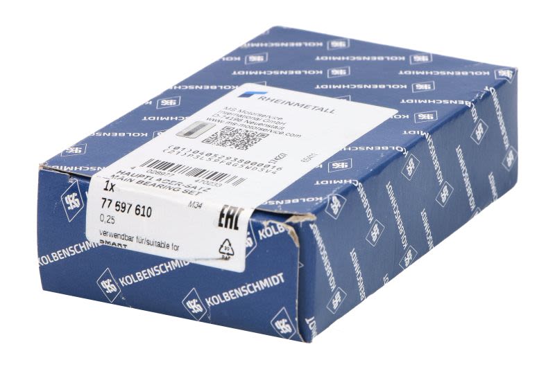 Juego de metales de bancada KOLBENSCHMIDT 77697610 para Smart Fortwo