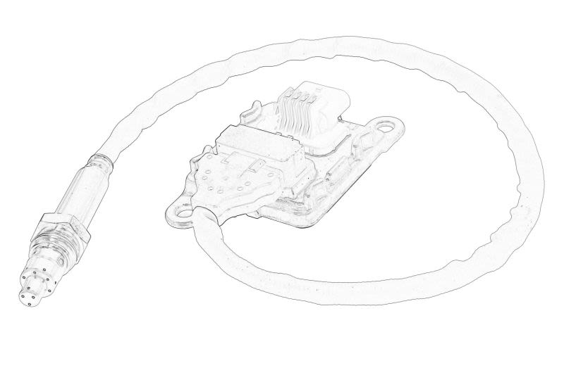 Sensor NOx de catalizador OE PEUGEOT 9821120980 para Citroen C3 II