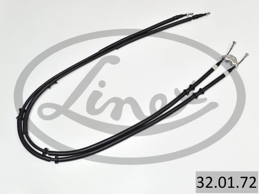 Cable de freno de servicio LINEX 32.01.72 para Opel Zafira A