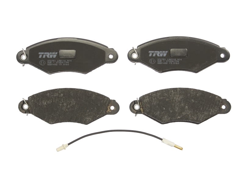 Pastillas de freno de disco TRW GDB1402 para Nissan Kubist